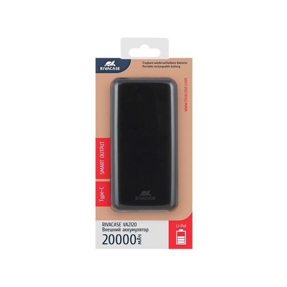 Внешний аккумулятор VA2120, 20000 mAh-13