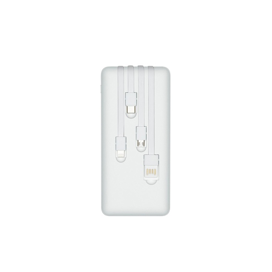 Внешний аккумулятор с дисплеем и встроенными кабелями VA2220, 20000 mAh-2