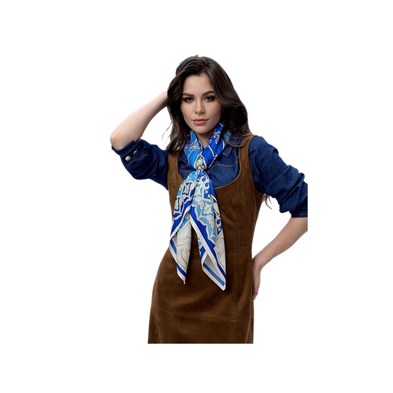 Платок «Птица дивная»-2