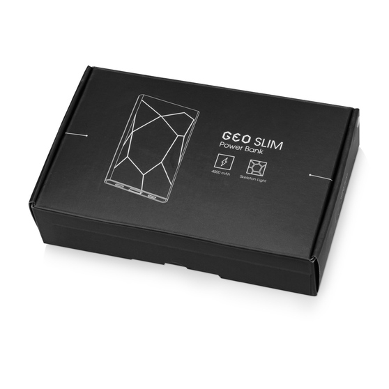 Внешний аккумулятор «Geo», 4000 mAh-8