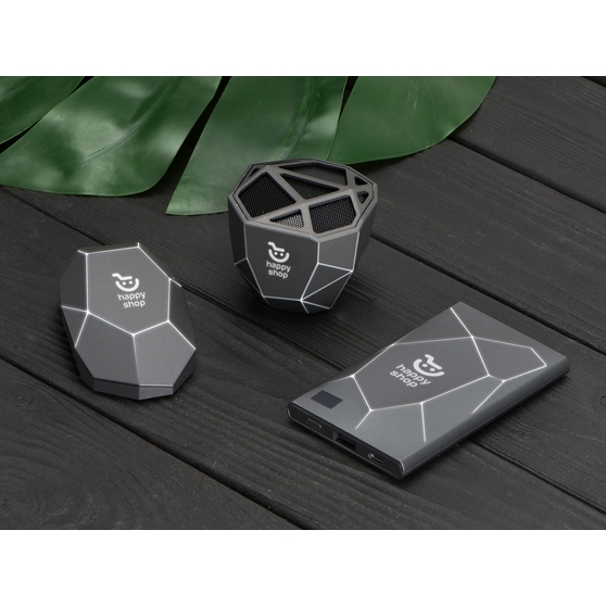 Портативное беспроводное зарядное устройство «Geo Wireless», 5000 mAh-13