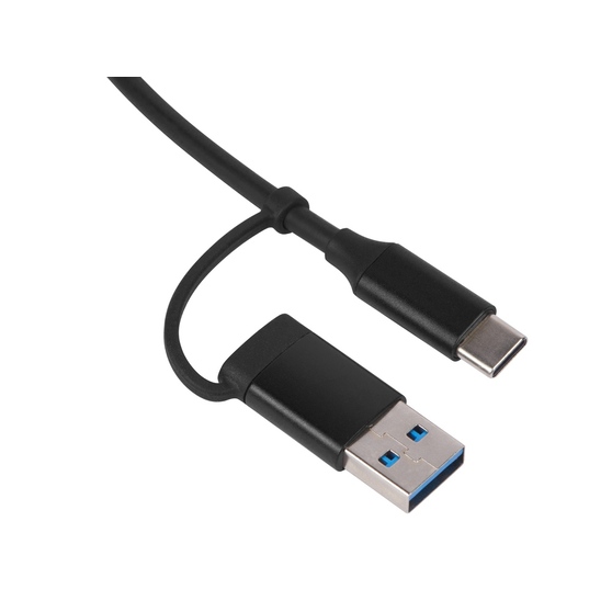 USB-хаб «Link» с коннектором 2-в-1 USB-C и USB-A, 2.0/3.0-2