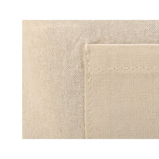 Складная сумка Jute из хлопка и джута с карманом-8
