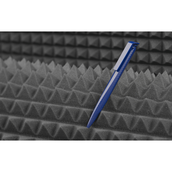 Ручка шариковая TRIAS CARBON, белый-2