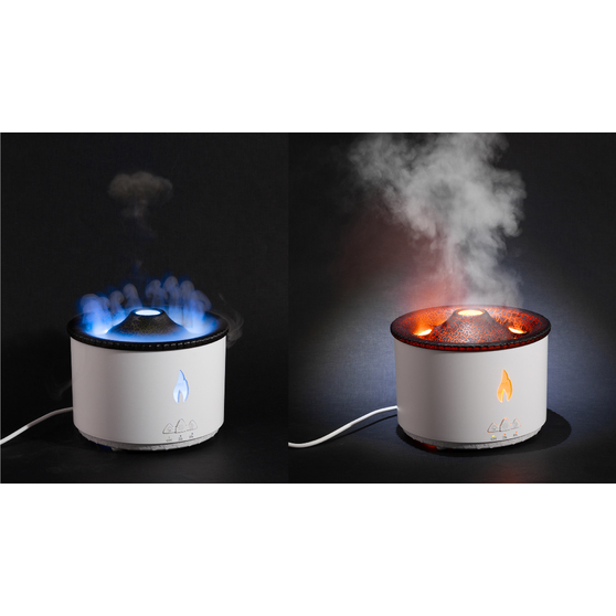 Увлажнитель воздуха "Smart Volcano"с пультом ДУ,  функцией ароматерапии и интерьерной подсветкой-3