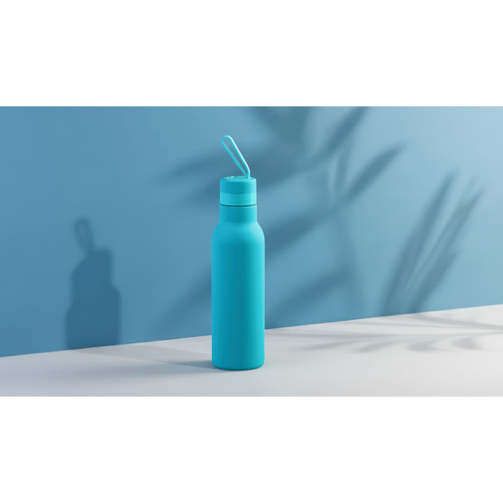 Бутылка для воды "Фитнес" 700 мл, покрытие soft touch-2