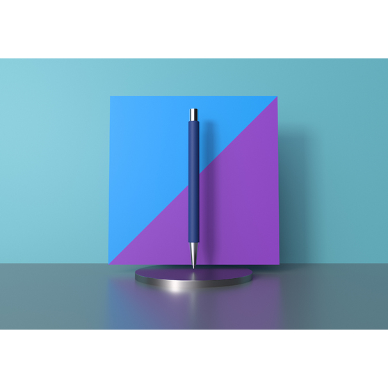 Ручка шариковая "Aurora", покрытие soft touch-2