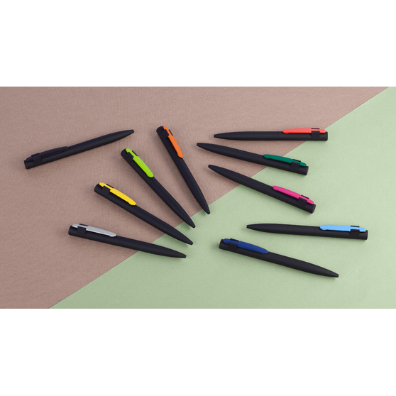 Ручка шариковая "Lip", покрытие soft touch-3