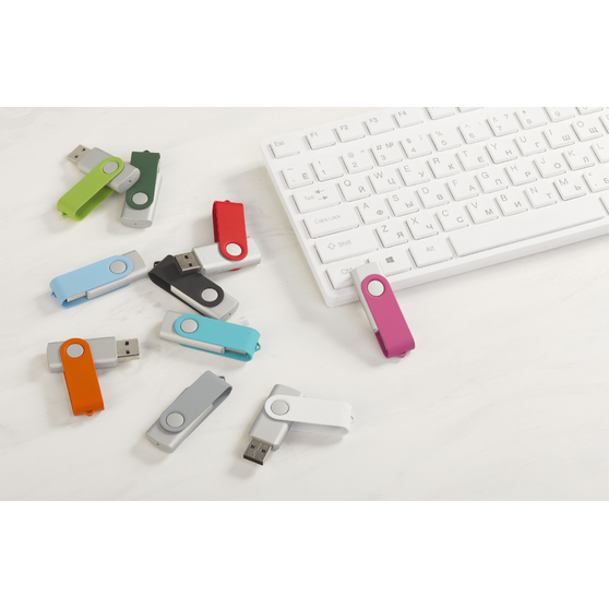 Флеш-карта "Vostok", объем памяти 16GB, покрытие soft touch#-1