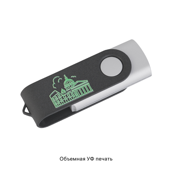 Флеш-карта "Vostok SOFTGRIP" 16 Гб, покрытие softgrip-2