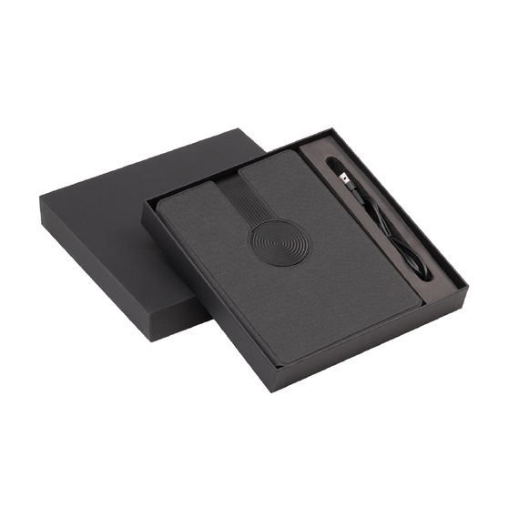 Папка А5 с беспроводным (10W) зарядным устройством 5000 mAh, с MagSafe и блокнотом-8