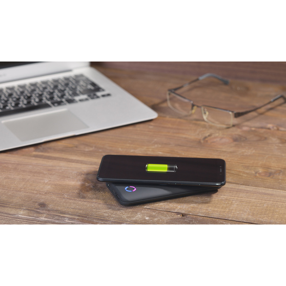 Беспроводное зарядное устройство "Fast SOFTTOUCH", 6000 mAh-1