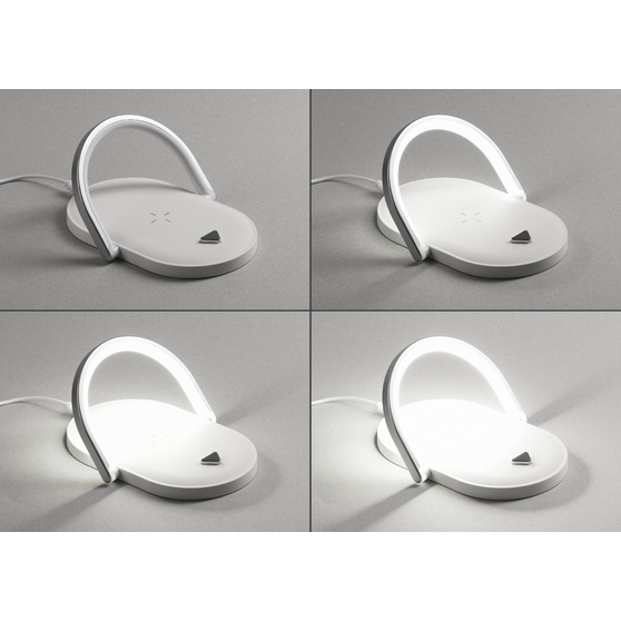 Лампа складная с беспроводным (15W) зарядным устройством "Sky Light"-4