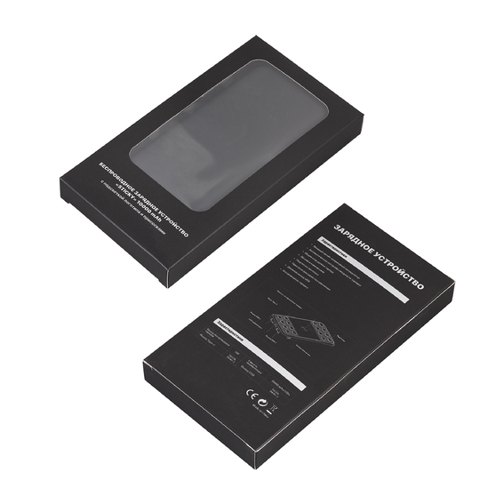 Беспроводное зарядное устройство "Sticky SOFTTOUCH", 10000 mAh с подсветкой логотипа и присосками-5