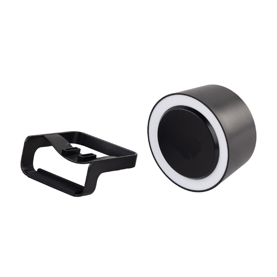 Bluetooth колонка-подставка "Smart Loud" с беспроводным (10W) зарядным устройством, лампой и подсветкой логотипа-7