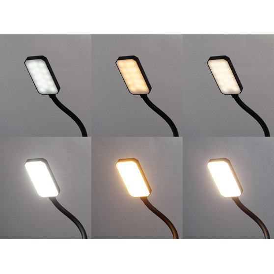 Лампа "Smart Flex" с беспроводным 3в1 (15W) ЗУ с MagSafe, часами, карандашницей и подсветкой логотипа-5