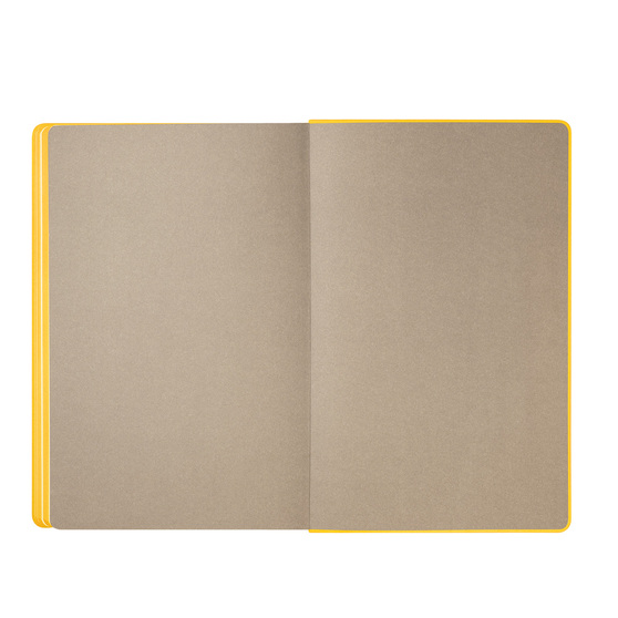Ежедневник Рейн (Rain) недатированный, желтый (без упаковки, без стикера)-9