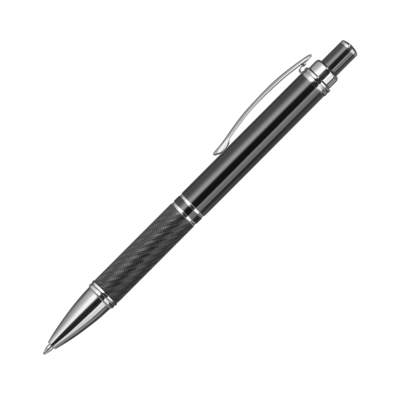 Шариковая ручка Крокус (Crocus), черная-1