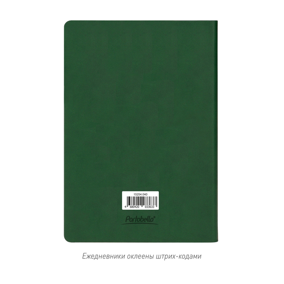 Ежедневник Латте (Latte NEW) недатированный, зеленый/лимонный-9