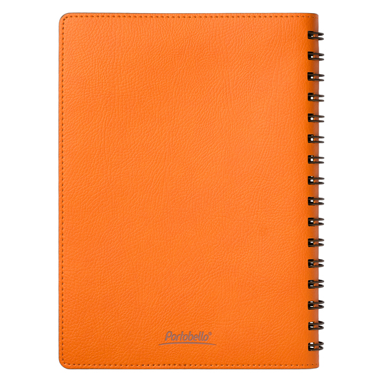 Ежедневник Виста (Vista) недатированный, оранжевый/коричневый-4