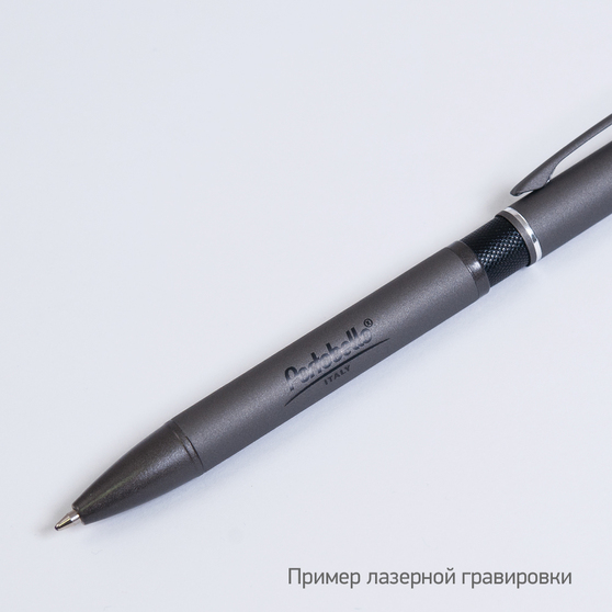 Шариковая ручка АйПи Хамелеон (IP Chameleon), черная-11