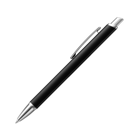 Шариковая ручка Пента (Penta), черная-1