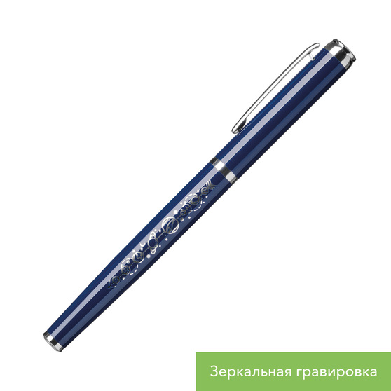 Ручка-роллер Соната (Sonata), белая-4