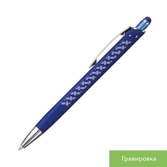 Шариковая ручка Куаттро (Quattro), синяя-4