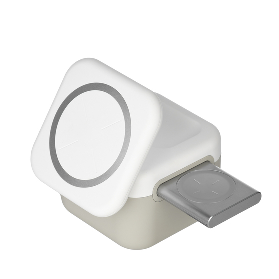 Беспроводная зарядная станция 3в1 15W Куб (Cube Wireless Magnetic)-3