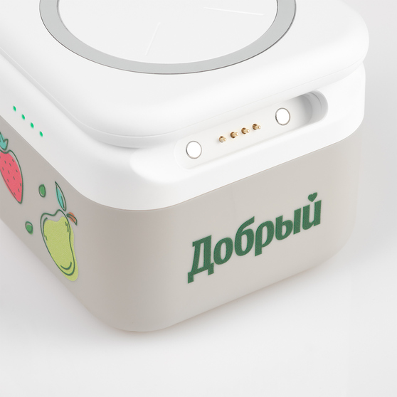 Беспроводная зарядная станция 3в1 15W Куб (Cube Wireless Magnetic)-11