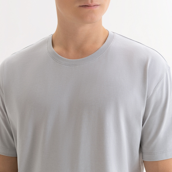 Футболка унисекс Крис (Kris), 150 гр., светло-серая, размер XS-3