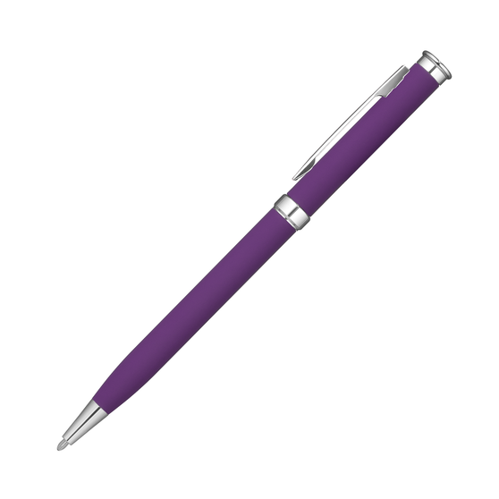 Шариковая ручка Бенуа (Benua), фиолетовая-1