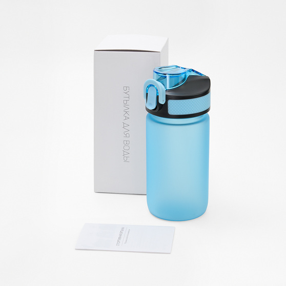 Бутылка для воды Флип мини (Flip mini), фиолетовая-8