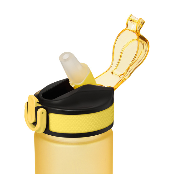 Бутылка для воды Флип мини  (Flip mini), желтая-4