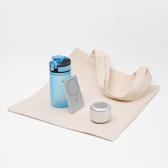 Бутылка для воды Флип мини (Flip mini), голубая-9