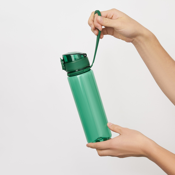 Бутылка для воды Комо (Como), зеленая-21