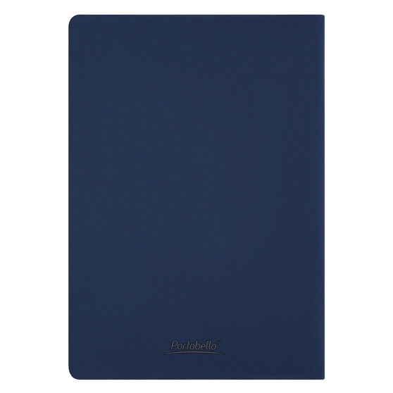 Ежедневник Латте софт-тач (Latte soft touch) недатированный, синий-4