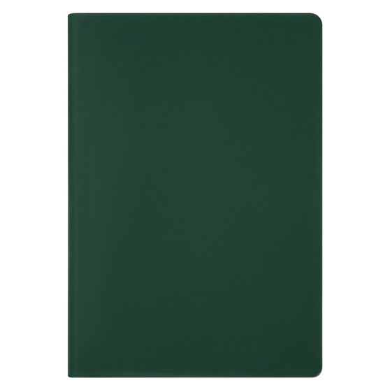 Ежедневник Латте софт-тач (Latte soft touch) недатированный, зеленый-3
