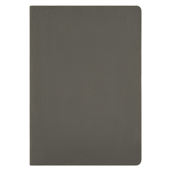 Ежедневник Латте софт-тач (Latte soft touch) недатированный, серый-4