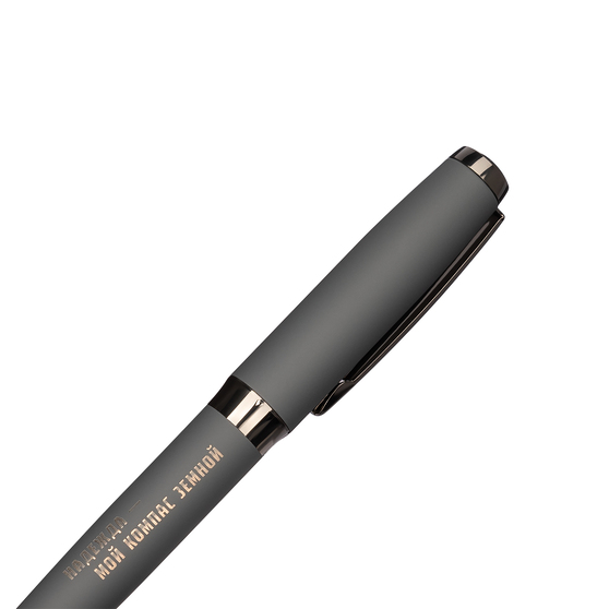Шариковая ручка Монреаль (Monreal), серая-4