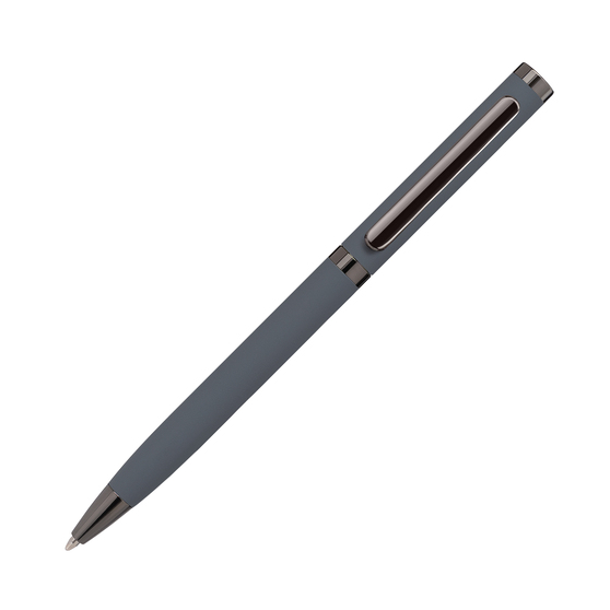 Шариковая ручка Нокс (Nox), серая-1
