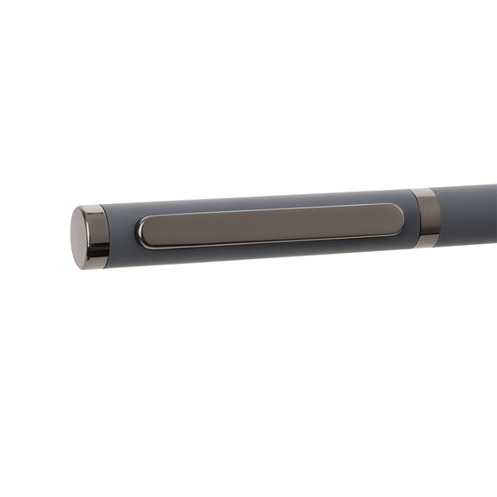 Шариковая ручка Нокс (Nox), серая-3