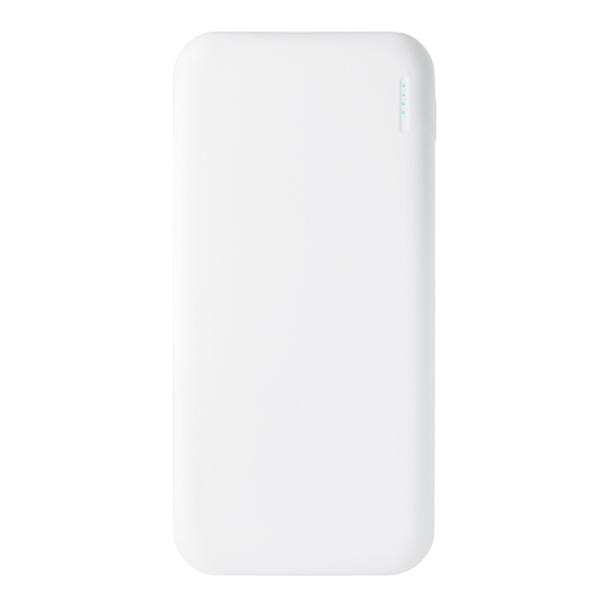 Внешний аккумулятор с подсветкой Люче (Luce) 10000 mAh, белый-1