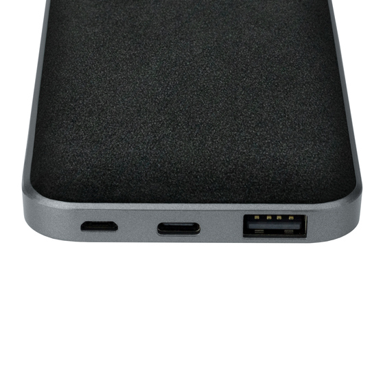 Внешний аккумулятор Ин Велюр (In Velour) 10000 mAh, черный-2