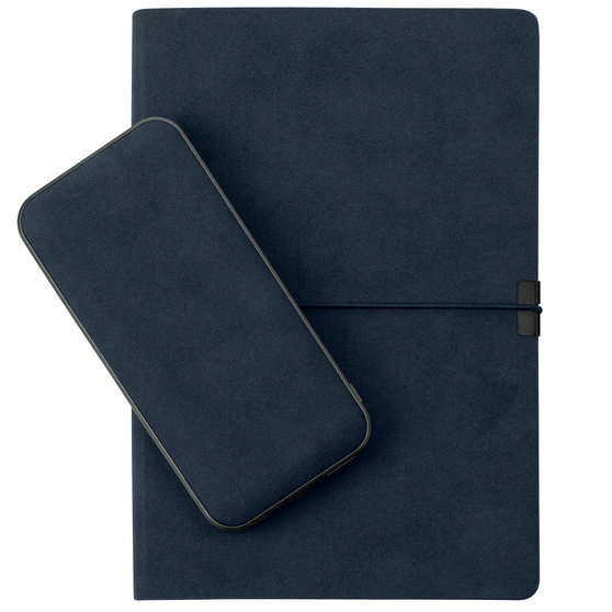 Внешний аккумулятор Ин Велюр (In Velour) 10000 mAh, синий-4