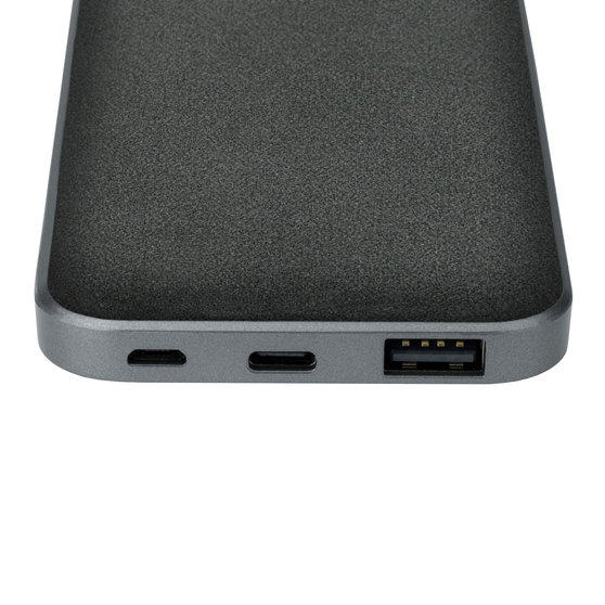 Внешний аккумулятор Ин Велюр (In Velour) 10000 mAh, серый-2
