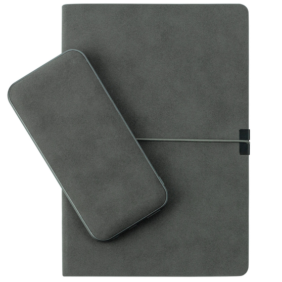 Внешний аккумулятор Ин Велюр (In Velour) 10000 mAh, серый-4