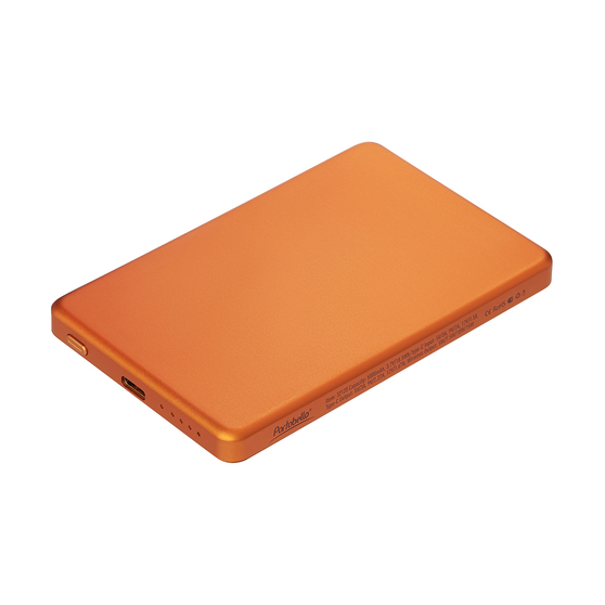 Внешний аккумулятор Атлантис (Atlantis) PD 5000mAh с функцией беспроводной зарядки 15W, оранжевый-5