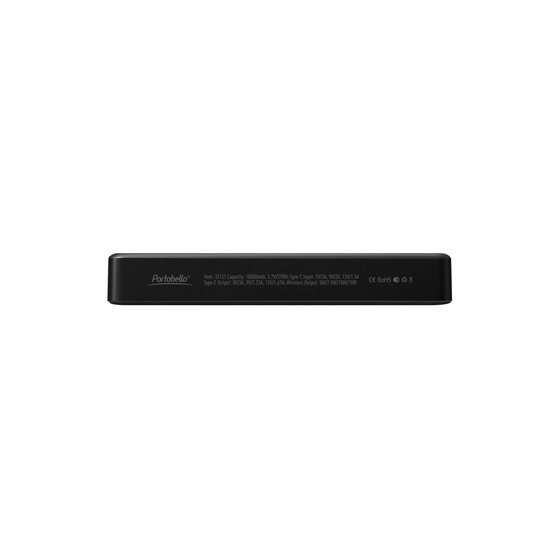 Внешний аккумулятор Атлантис Плюс PD (Atlantis PD Plus) 10000mAh с функцией беспроводной зарядки 15W, черный-4