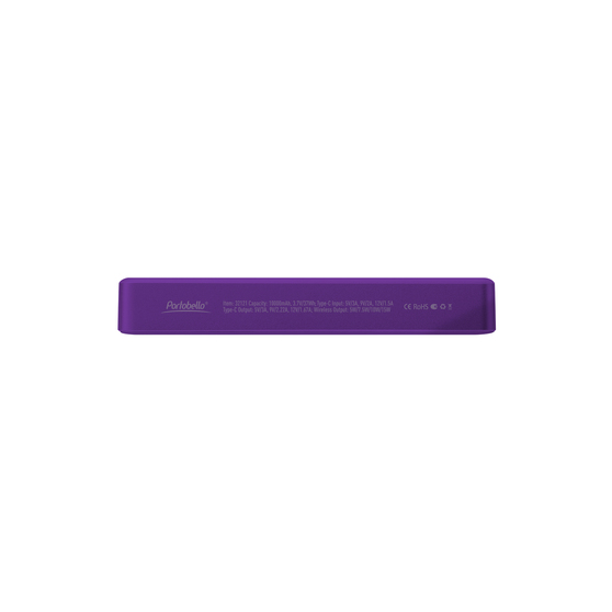 Внешний аккумулятор Атлантис Плюс PD (Atlantis PD Plus) 10000mAh с функцией беспроводной зарядки 15W, фиолетовый-4